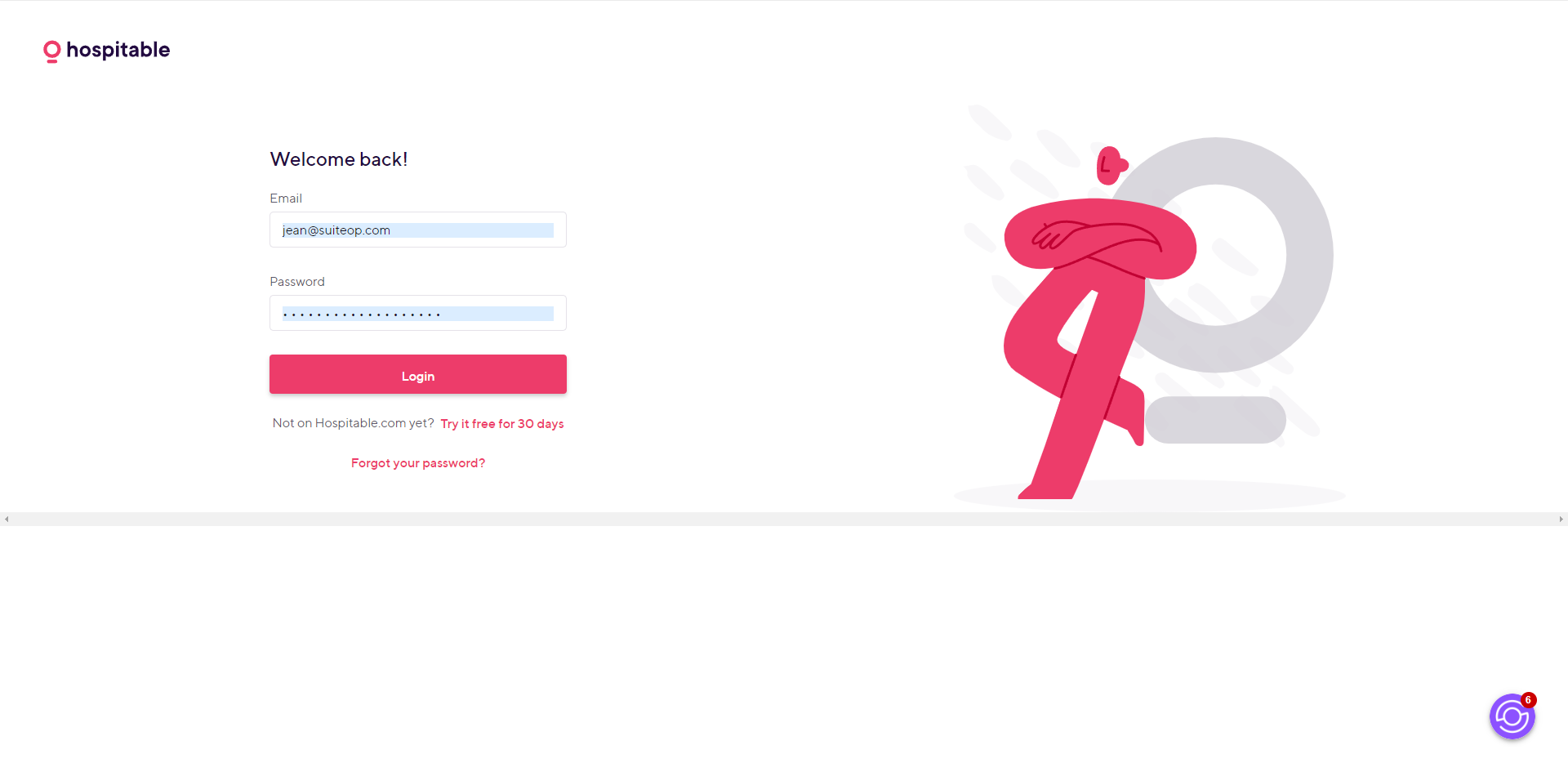 Click 'Login'